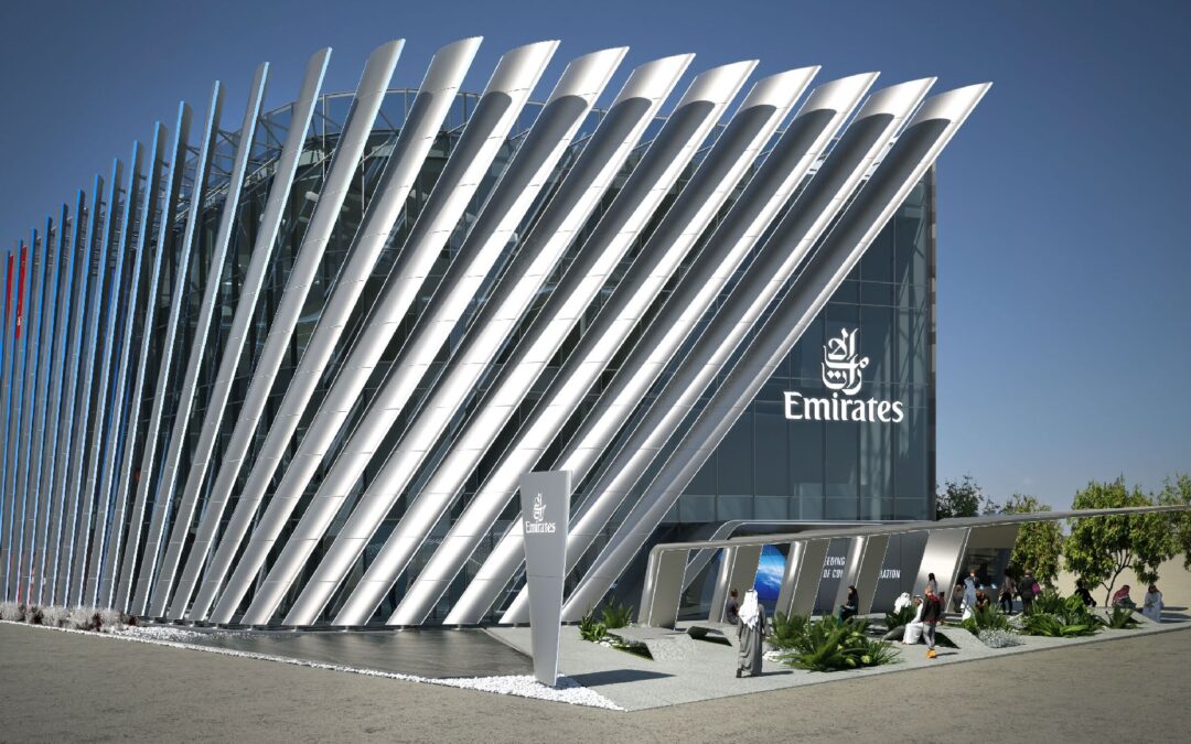 Emirates Pavilion at Expo 2020 Site
