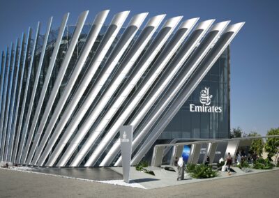 Emirates Pavilion at Expo 2020 Site