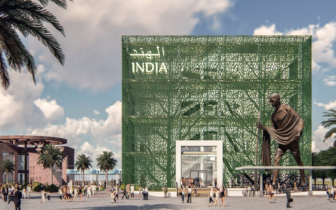 Indian Pavilion at the Dubai Expo 2020 site