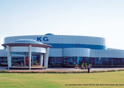 Warehouse, offices, and external works